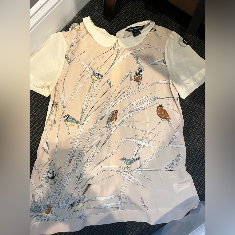 French Connection Silk Top
